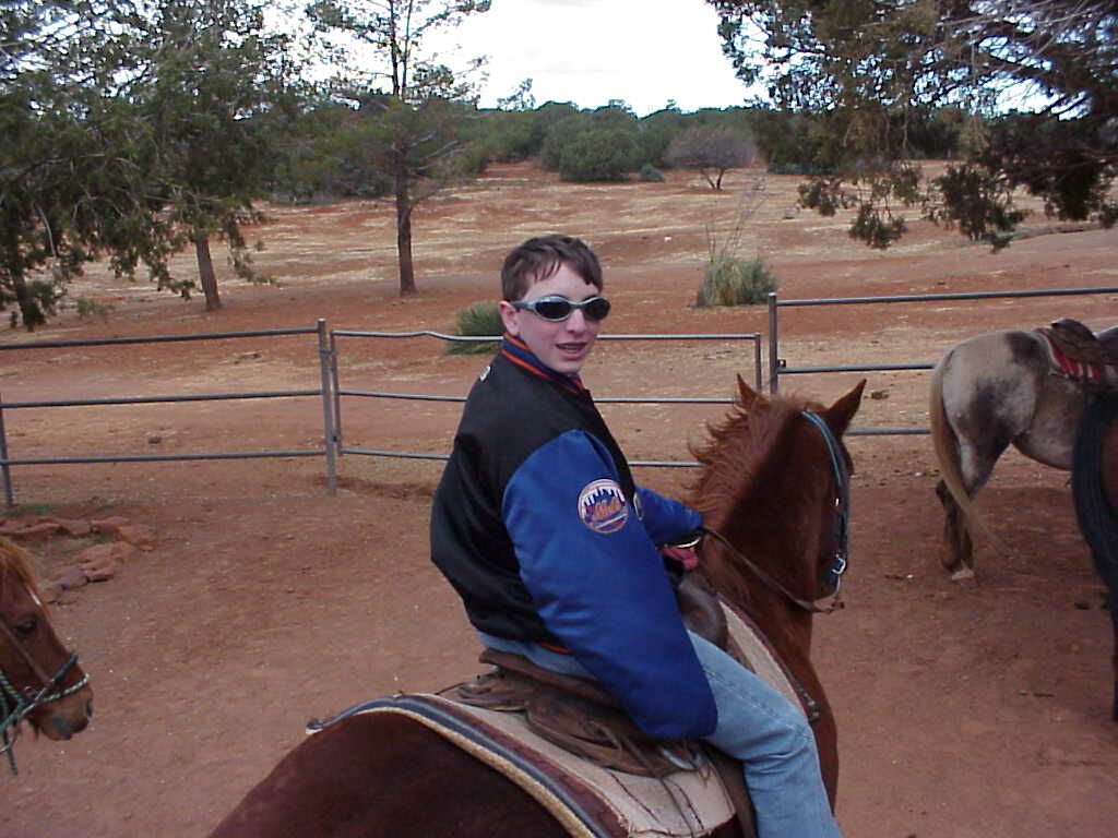 Horseback riding in Sedona